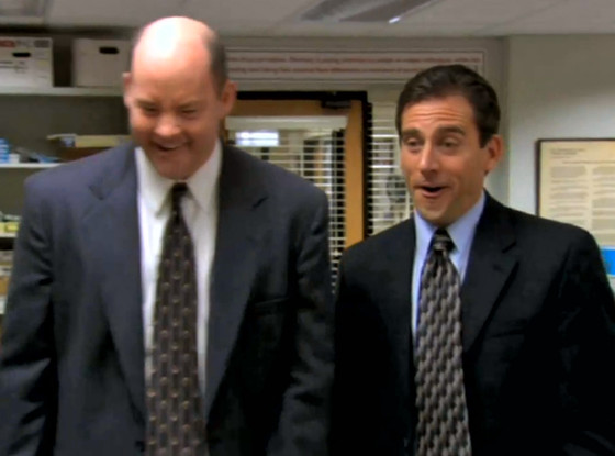 David Koechner, Steve Carell, The Office David Koechner, Steve Carell, The Office